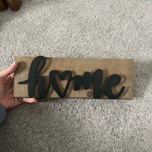 Home sign